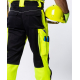 Pantalon de travail Ardon Signal rétroréfléchissant jaune et noir en taille 2XL