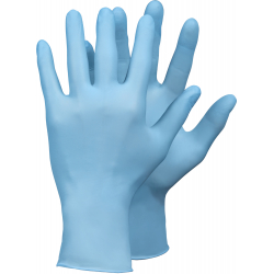 Boite de 100 gants jetables en latex chloriné non poudré