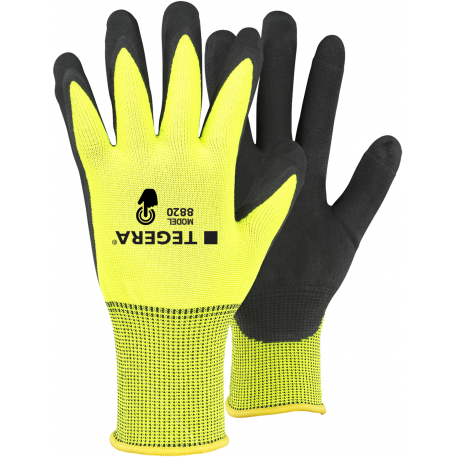 Gants haute visibilité anti-chaleur TEGERA 8820 (12 paires)