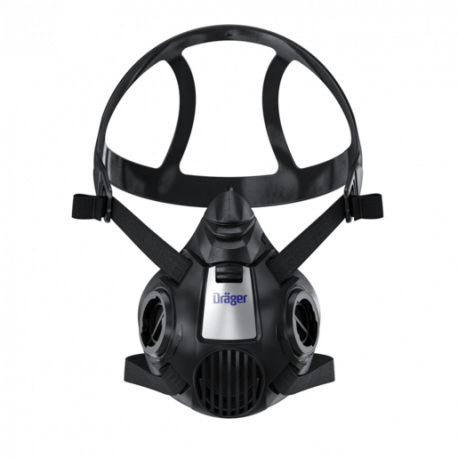 Demi-masque respiratoire bi-cartouches X-plore 3500 - GazDetect