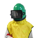Casque de sablage Apollo 100 avec cape en nylon