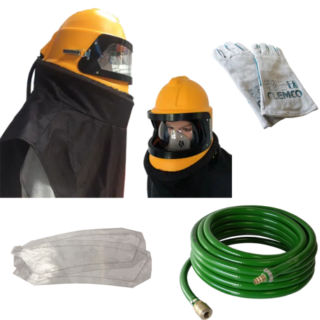 Pack EPI Scorpion (casque + tuyau + films pelables + gants)