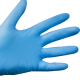 Boîte de 50 gants à usage unique Chemsplash 4009 en nitrile et manchettes (taille L)