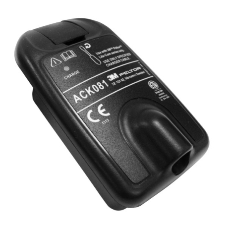 Bloc de batterie lithium-ion rechargeable 3M PELTOR, 3,7 V, 1 800 mAh