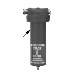 Filtre à air Graco avec purge automatique