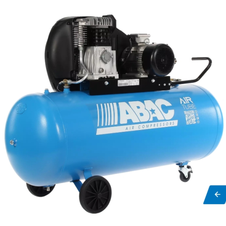 Compresseur à piston ABAC mono-phasé A29B CM2 10 bar, 230V, réservoir 90L, 255L/min