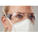 Lunettes de sécurité Adapt 2K Moldex revêtement anti-buée et anti-rayres, filtre UV