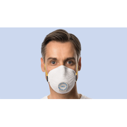 8 masques coques antipoussière FFP3 R D avec soupape MOLDEX Air Seal (emballage individuel)
