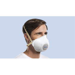 5 masques coques antipoussière FFP2 R D avec soupape ProValve MOLDEX Air Plus (emballage individuel)