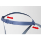 Demi-masque de protection avec filtres intégrés FFA1P2 R D MOLDEX CompactMask (taille unique)