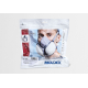 Demi-masque de protection avec filtres intégrés FFA1B1E1K1P3 R D MOLDEX Compact Mask (taille unique)