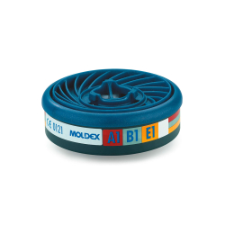 10 filtres anti-gaz A1B1E1 pour Séries 7000 et 9000 MOLDEX
