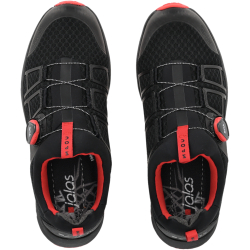 Chaussures de travail basses JALAS SPOC 5262 à BOA - rouge et noir