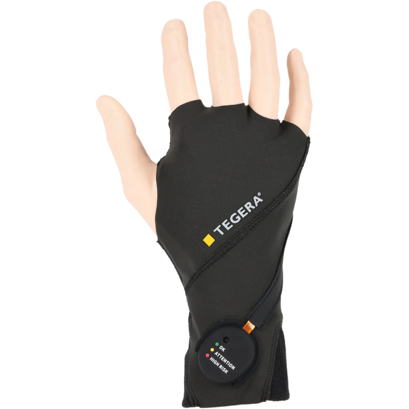 Gant anti-vibrations TEGERA 9186 avec indicateur d'exposition aux vibrations (à l'unité)