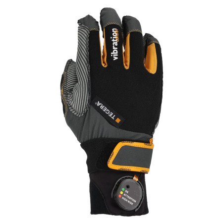 Gant anti-vibrations TEGERA 9186 avec indicateur d'exposition aux vibrations (à l'unité)
