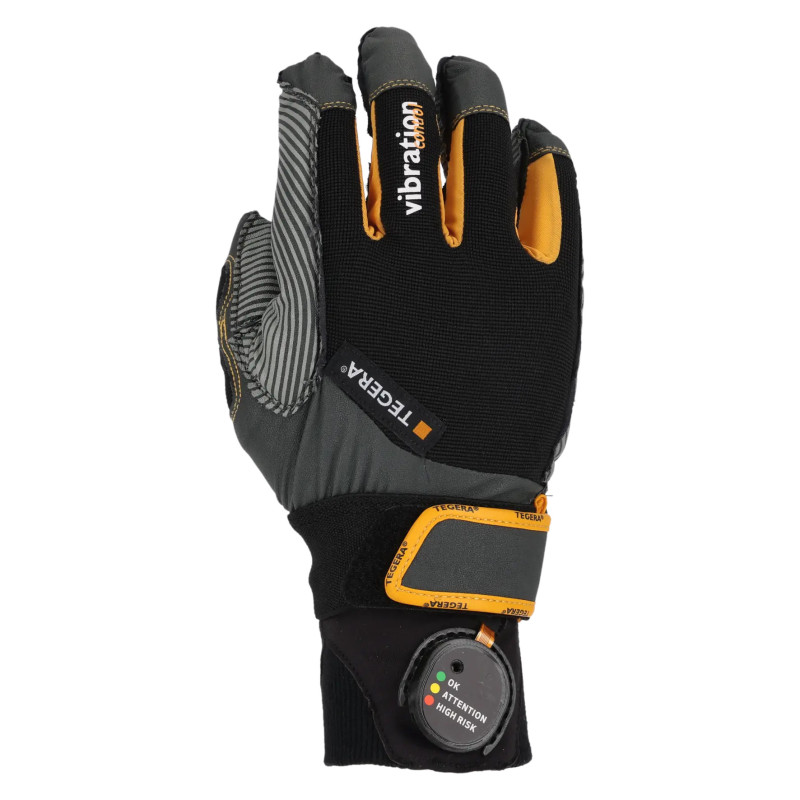 Gant anti-vibrations TEGERA 9186 avec indicateur d'exposition aux vibrations (à l'unité)
