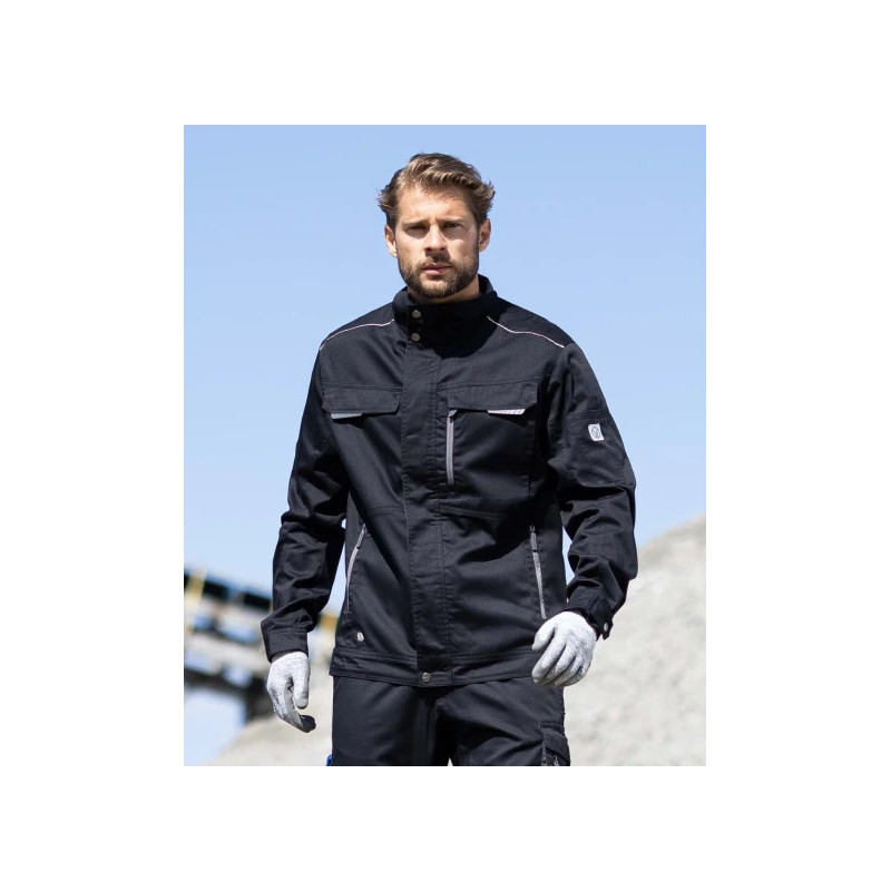 Veste de travail ARDON® SUMMER noire – Légère, respirante et confortable