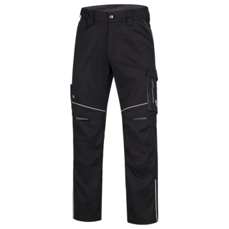 Pantalon ARDON® SUMMER noir – Workwear ergonomique avec poche pour genouillères