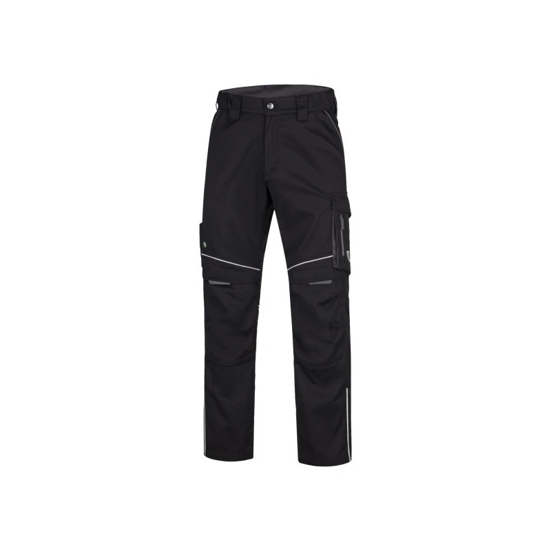 Pantalon ARDON® SUMMER noir – Workwear ergonomique avec poche pour genouillères