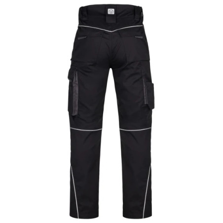 Pantalon ARDON® SUMMER noir – Workwear ergonomique avec poche pour genouillères