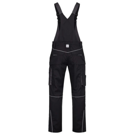 Salopette ARDON® SUMMER noire – Workwear ergonomique avec poche pour genouillères