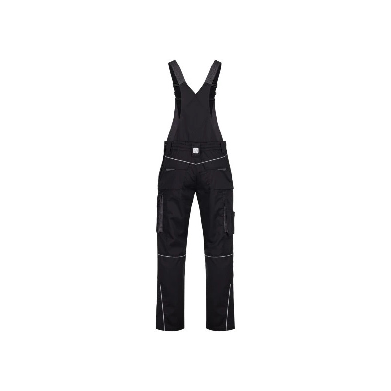 Salopette ARDON® SUMMER noire – Workwear ergonomique avec poche pour genouillères