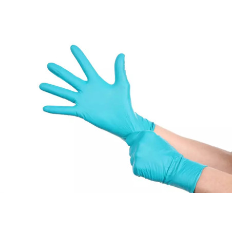Gants jetables en nitrile Chemforce – Haute qualité, texturés et touchscreen