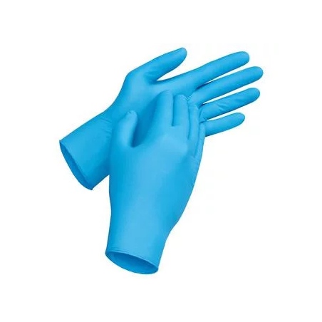 Gant jetable uvex u-fit lite – Nitrile fin et léger, bouts de doigts rugueux