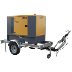 Remorque routière attache boule pour GEXL33 à 44KVA (montage compris)