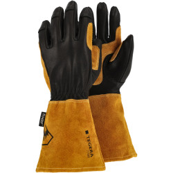 Gants de soudage TEGERA Welding 7787 avec sensibilité élevée au bout des doigts (6 paires)