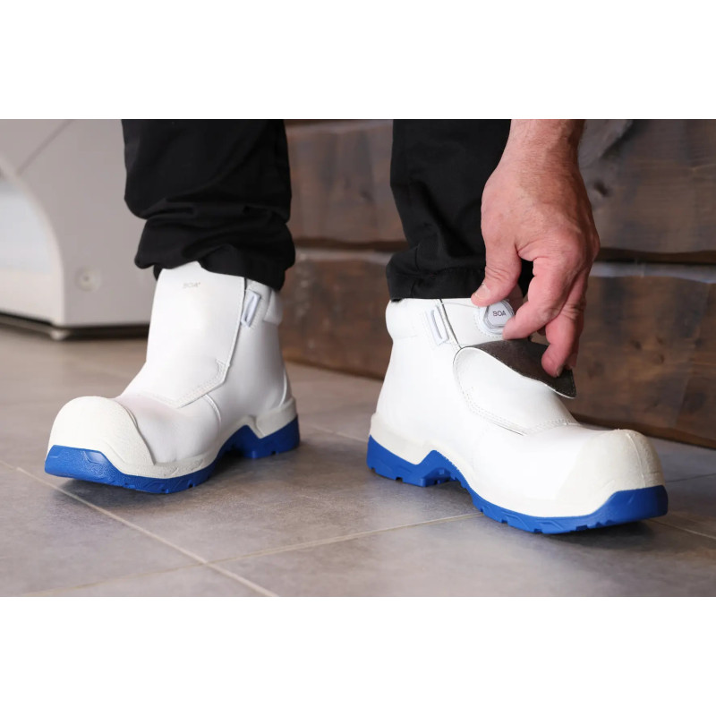 Chaussures de sécurité mi-hautes hygiène – BOA® Fit, Poron® XRD®, ESD