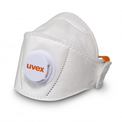 Masque antipoussière pliable UVEX Silv-Air 5210+ FFP2 avec soupape taille L (x15)