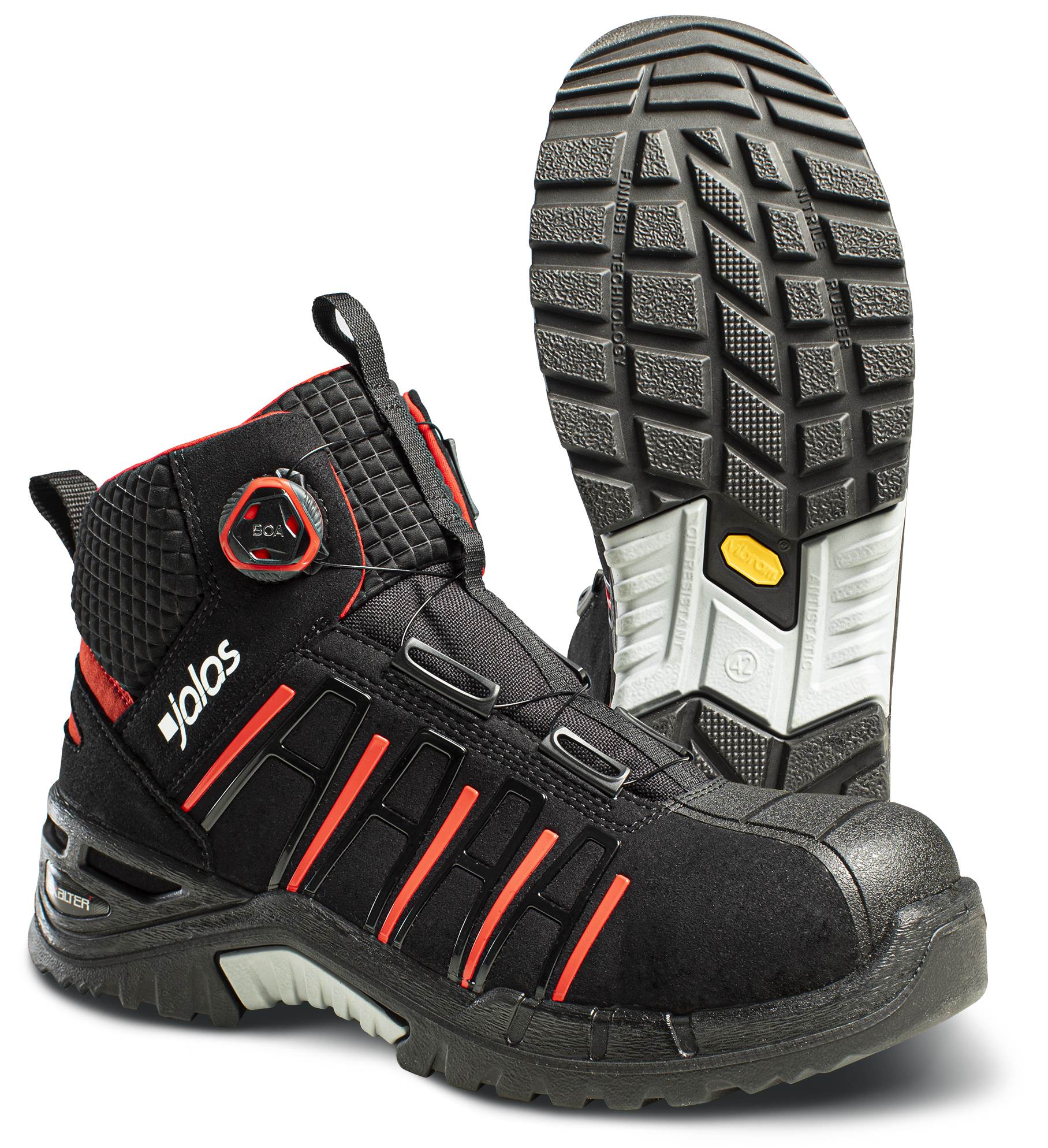 Chaussures de sécurité montantes RS PRO, Homme, T 47, Noir, S3, SRC,  antistatiques