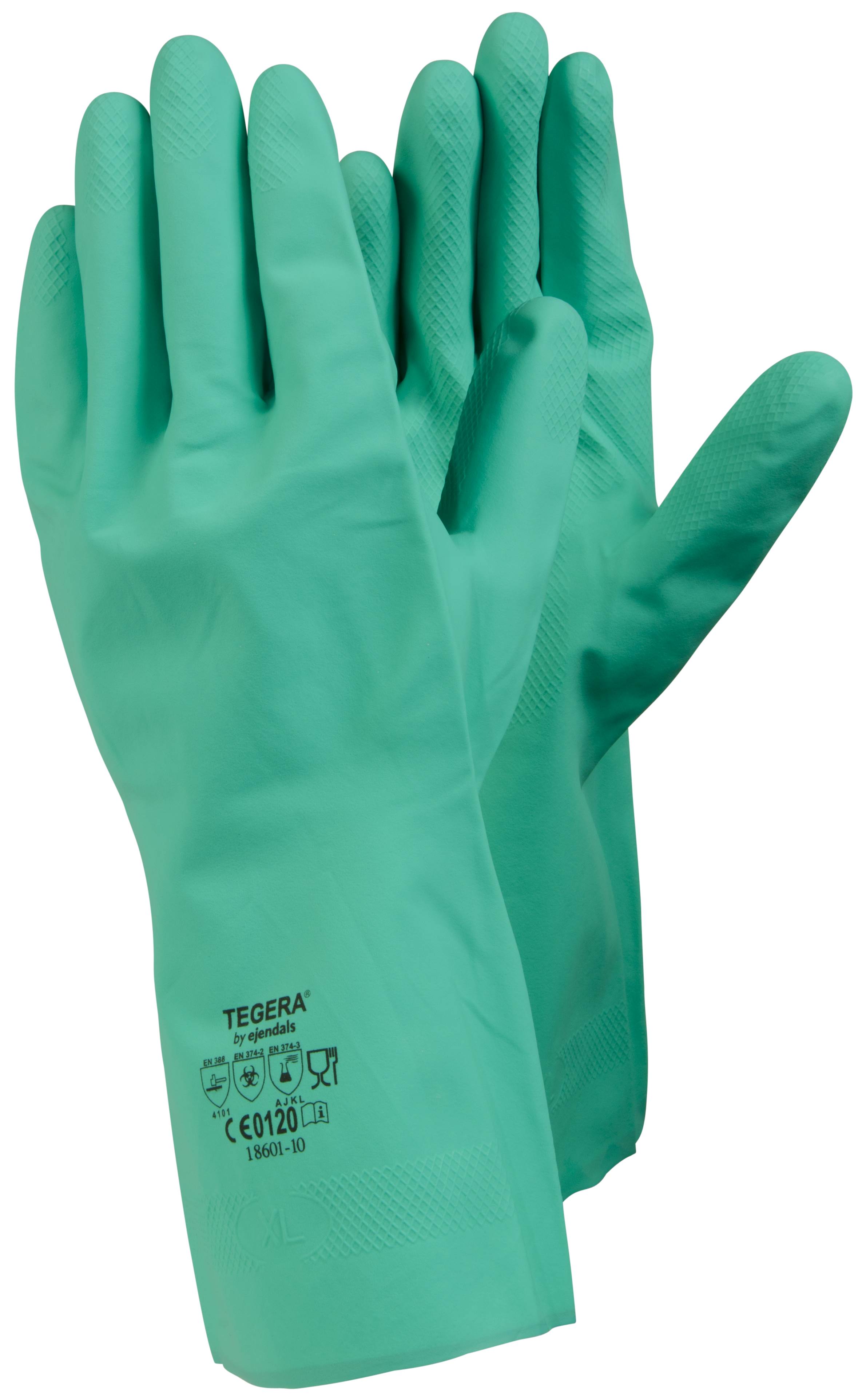Gants de protection chimique TEGERA 18601 (x12 paires) - AFS - Application  Fast Set