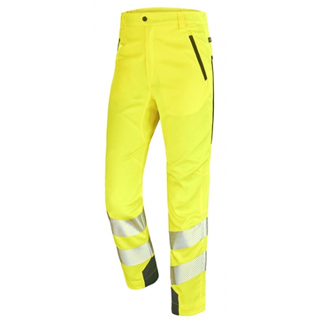 Pantalon stretch été haute visibilité Fluo Safe CEPOVETT - AFS -  Application Fast Set